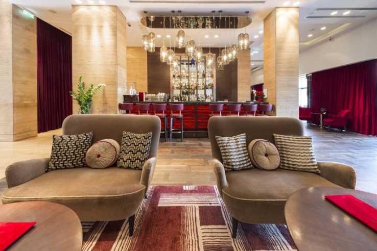 hotel lobby interior