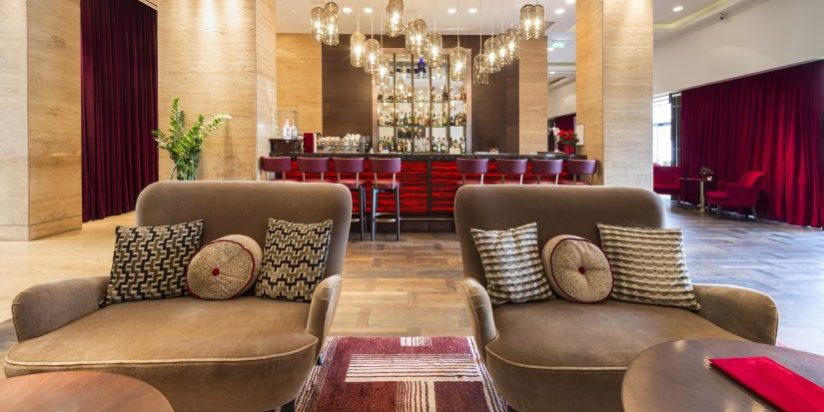 hotel lobby interior